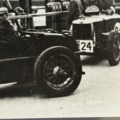 MG Racing Car Photo Photograph Print Vintage Image Modern Print