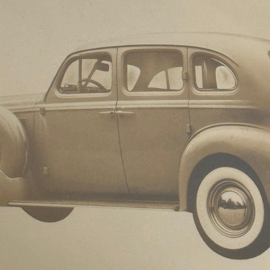 Vintage 1937 Buick Car Photo Photograph Modern Print