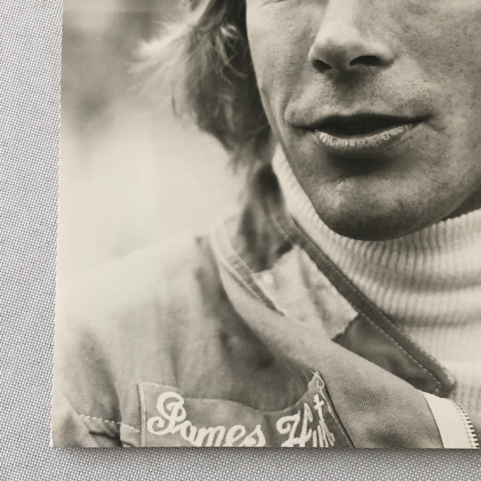 James Hunt Grand Prix Formula One F1 Racing Driver Portrait Photo Photograph