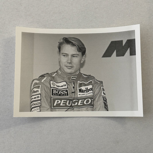 Mika Hakkinen Racing Driver Photo Photograph