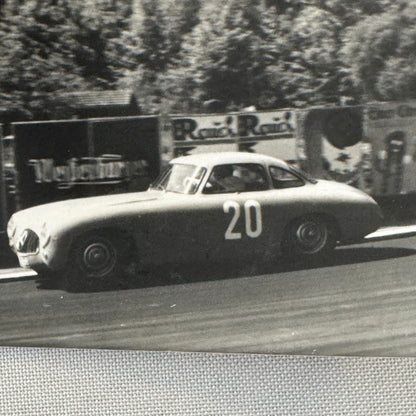 Mercedes Benz 300 SL Racing Car Photo Photograph Hermann Lang 1952