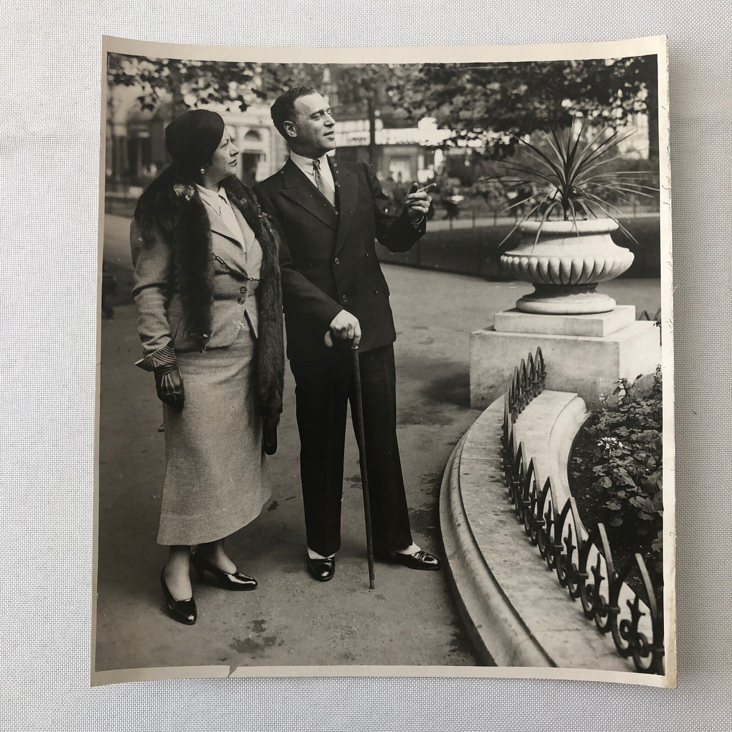 Press Photo Photograph Opera Baritone Michael Michalesko 1933 London News