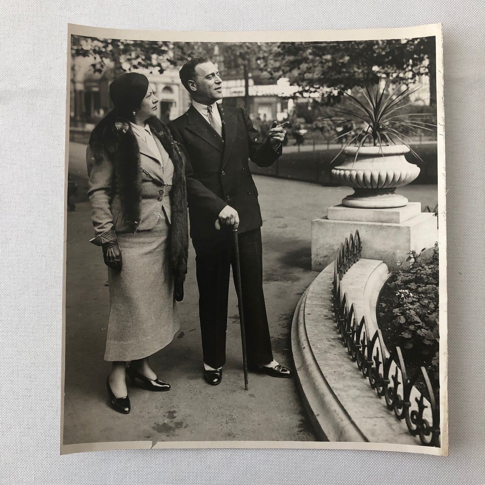 Press Photo Photograph Opera Baritone Michael Michalesko 1933 London News