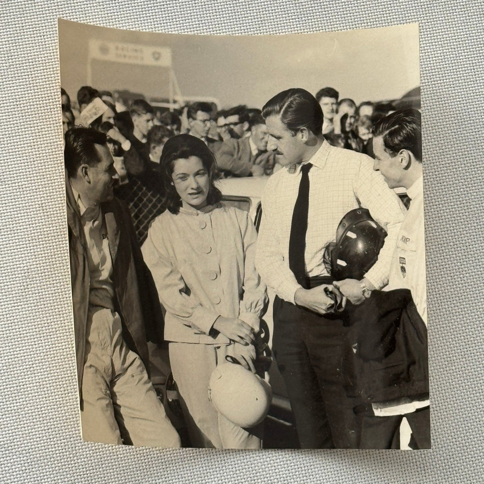 Graham Hill Racing Driver Vintage Photo Photograph Print Motorsport