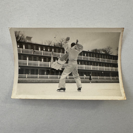 Circus Rollerskating Roller Skate Circus Act Photo Photograph The Skating Jewels