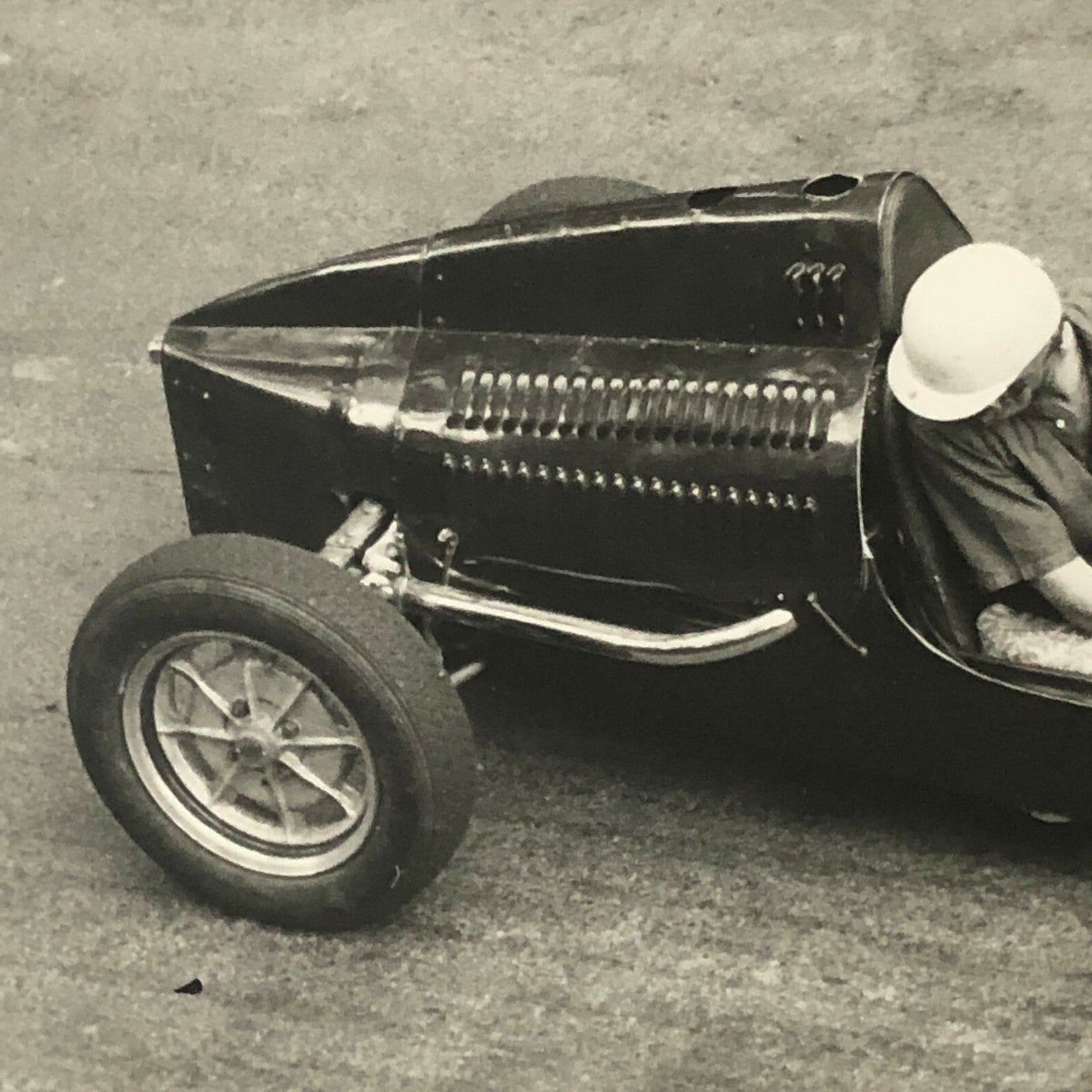 Vintage Racing Photo Photograph Print Shelsley Walsh Cooper Car 1958 Mike Hatton
