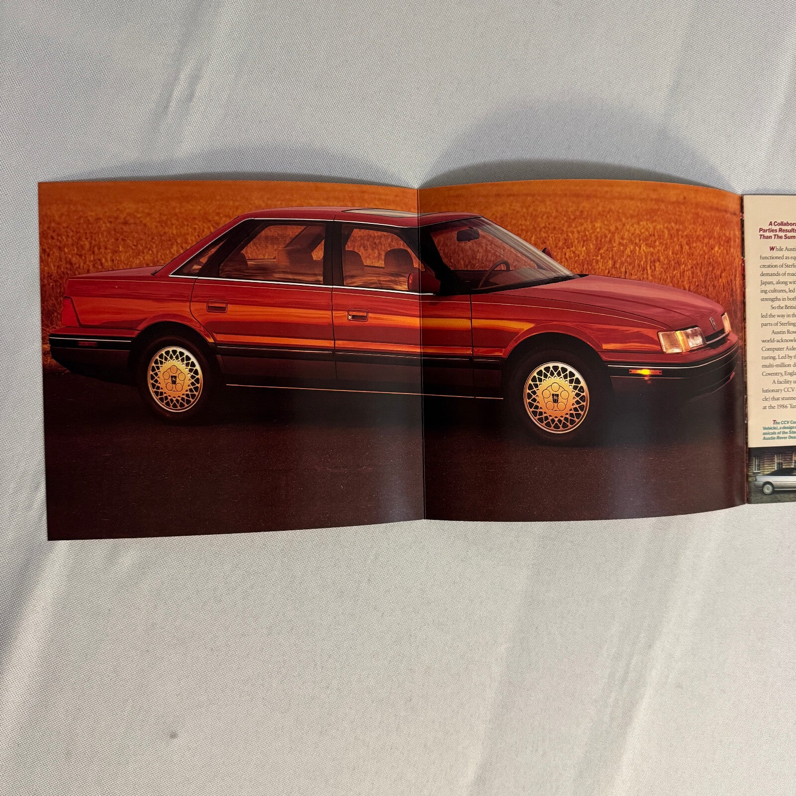 Sterling 825S and 825SL Car Sales Brochure Catalog Advertising Sterling 825 S SL