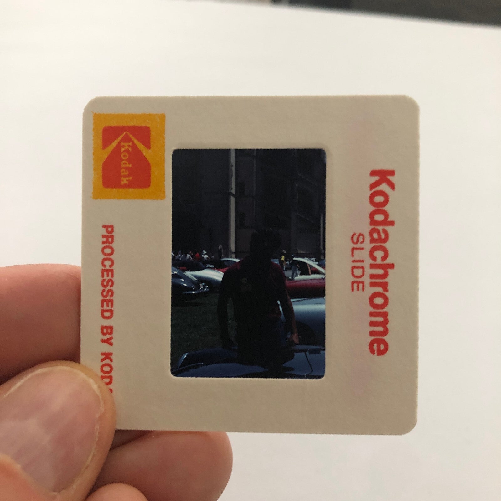 Porsche 356 Car Show 35mm Photo Slide Vintage 1981