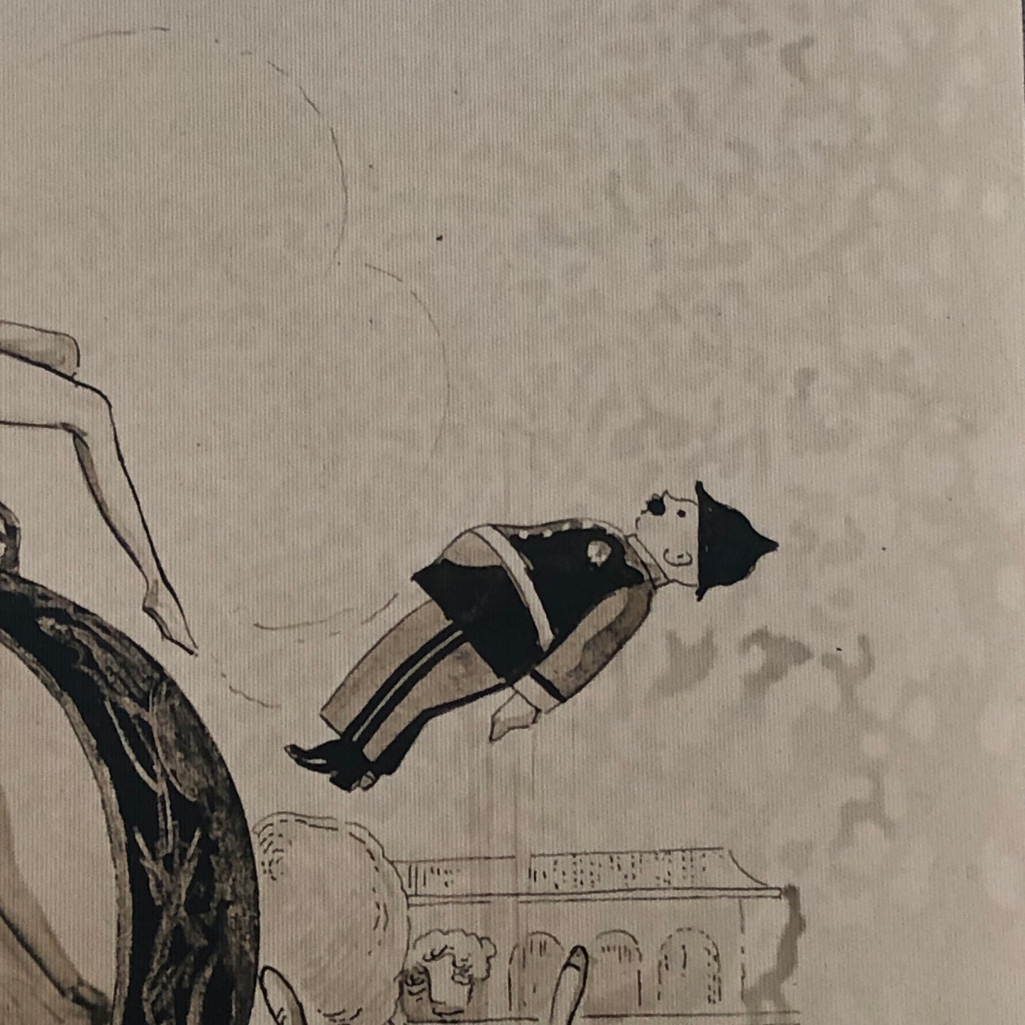 Circus Performer Acrobat Photo Photograph Vintage Bertl Pascal