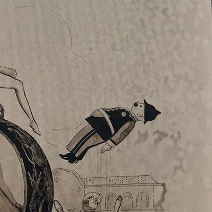 Circus Performer Acrobat Photo Photograph Vintage Bertl Pascal