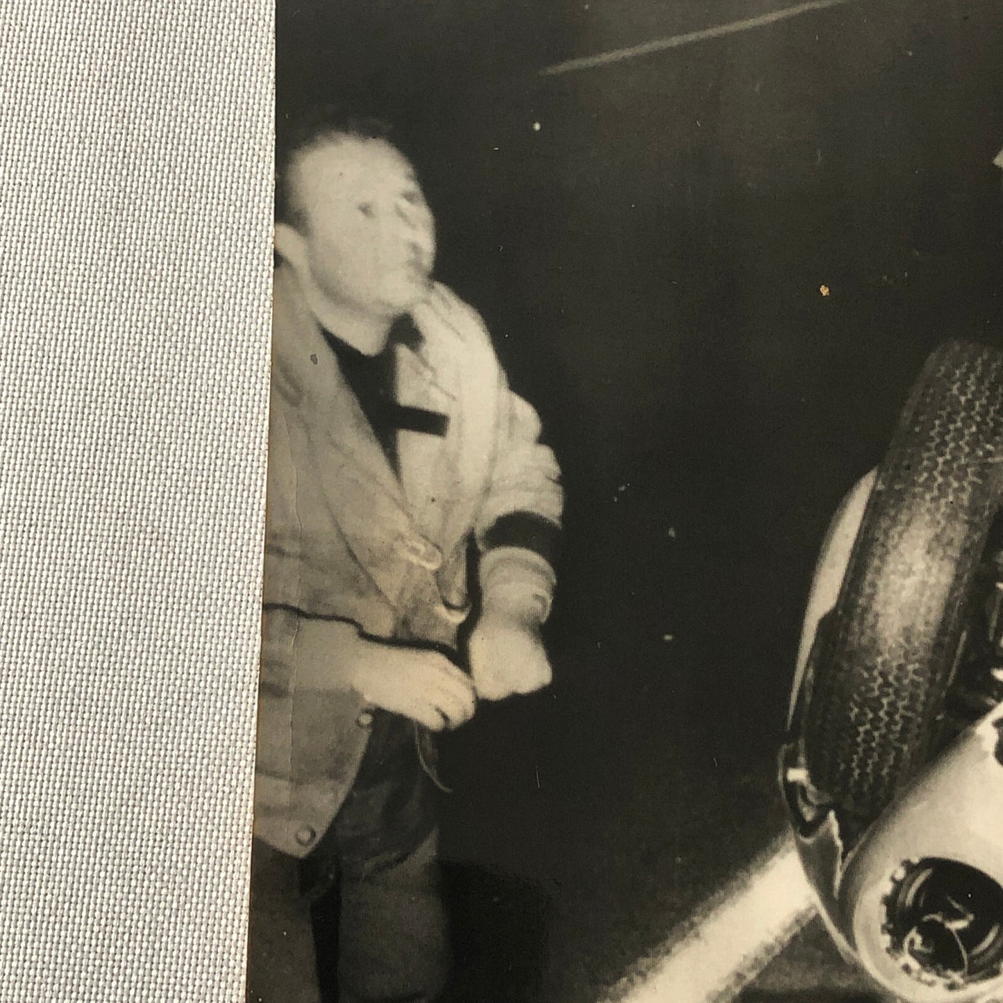 1964 24 Hours of LeMans Press Photo Photograph Renault Alpine Crash Orsini 