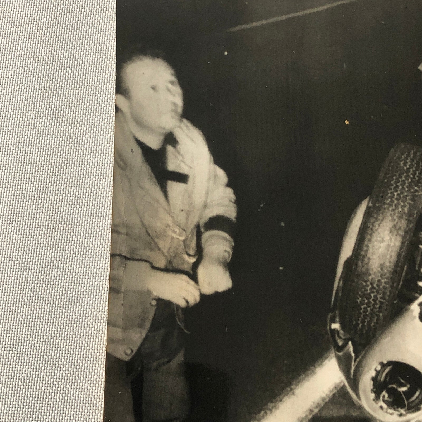 1964 24 Hours of LeMans Press Photo Photograph Renault Alpine Crash Orsini 