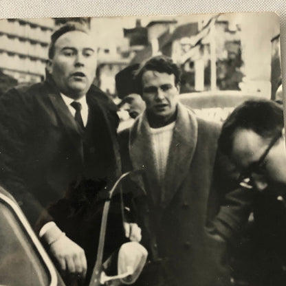 1963 Eric Carlsson Saab Monte Carlo Rallye Rally Driver Press Photo Photograph 