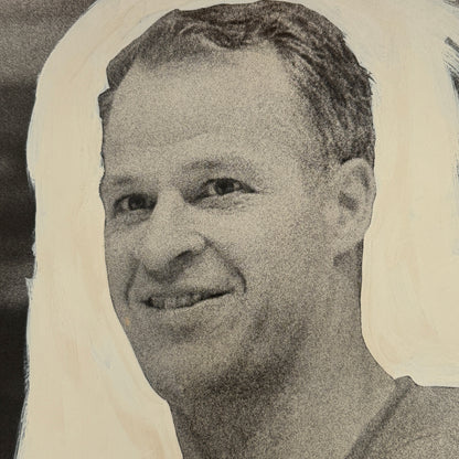 Vintage Hockey Photo Gordie Howe Detroit Red Wings Player Photograph