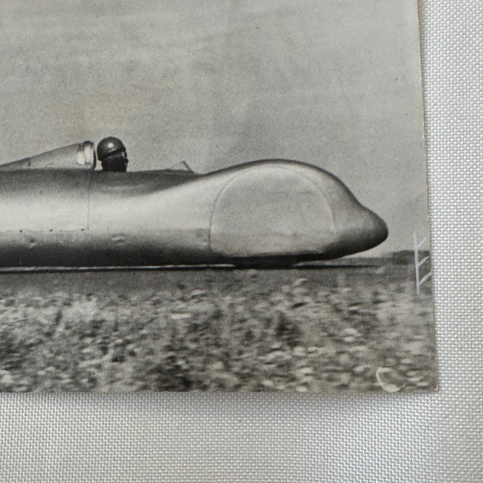 Vintage Soviet Land Speed Car Photo Photograph Print Charkow 6 Kharkov 6 Car