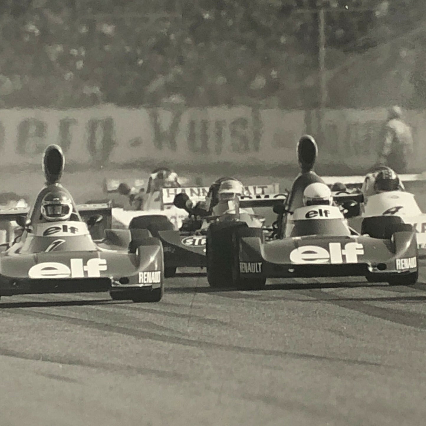 Vintage 1976 Formula 2 F2 Hockenheim Grand Prix Racing Photo Photograph Cars
