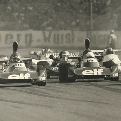 Vintage 1976 Formula 2 F2 Hockenheim Grand Prix Racing Photo Photograph Cars