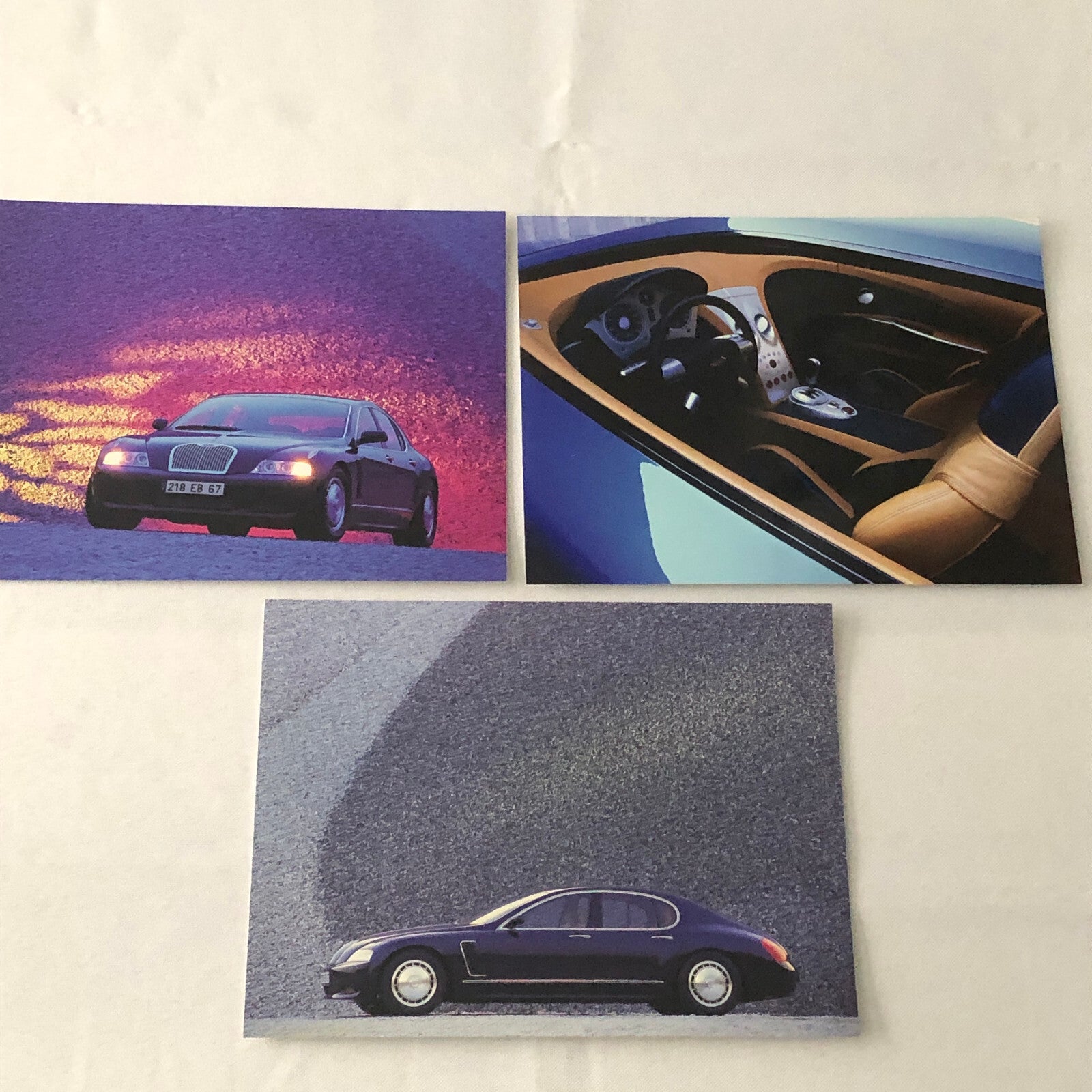 Bugatti Chiron Concept Car Press Kit Brochure Photos Bugatti GERMAN Text