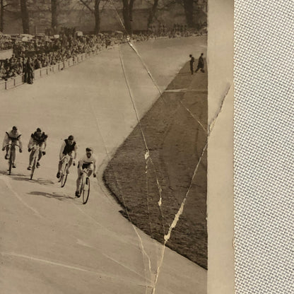 Press Photo Photograph Bicycle Racing Bike Race at Herne Hill Track 1932 UK ?
