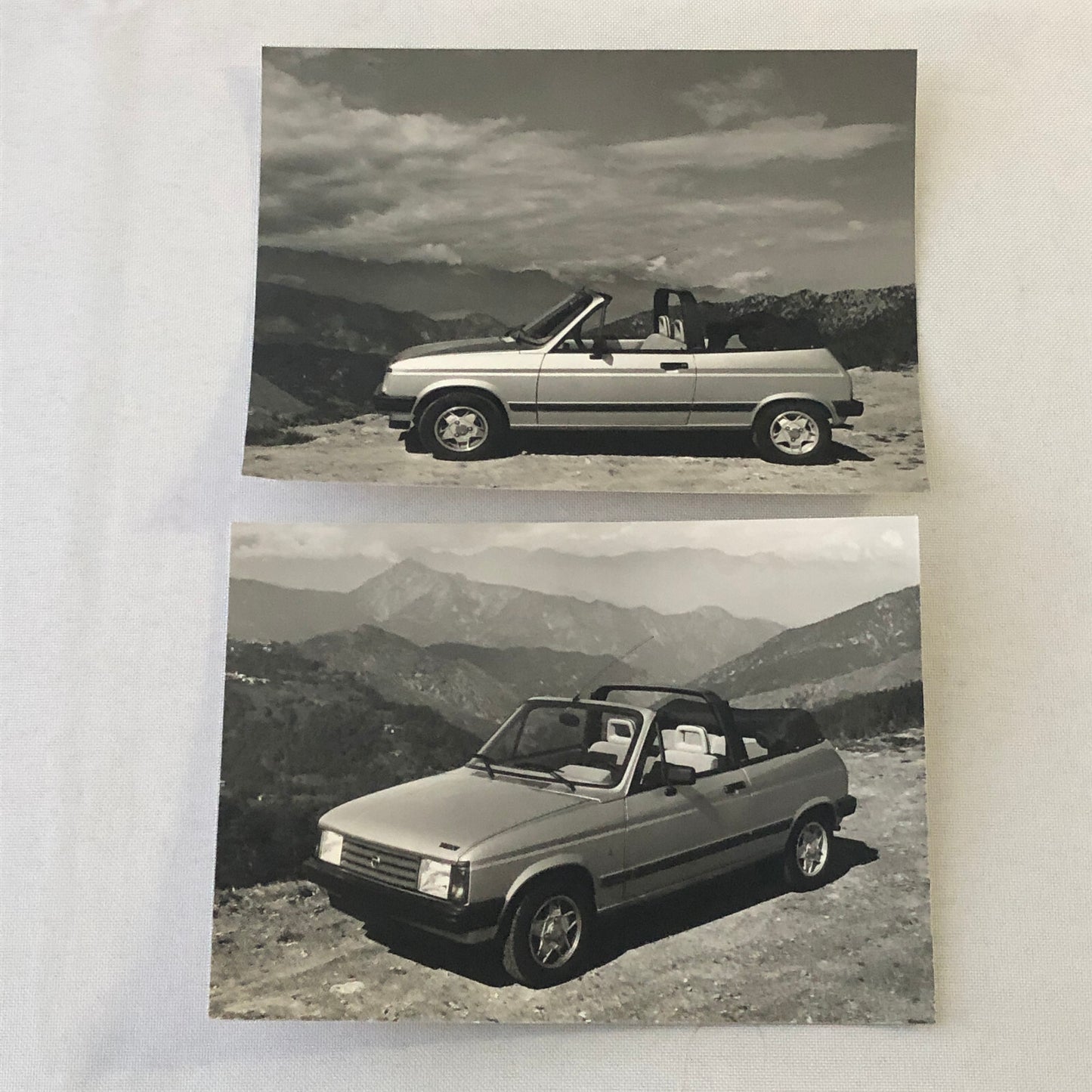 1982 Pininfarina Design Press Kit Photos Lancia Gamma Fiat Spider Talbot Samba