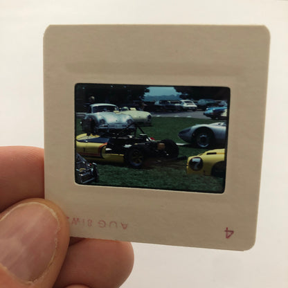 Porsche Car Show 35mm Photo Slide Vintage 1981