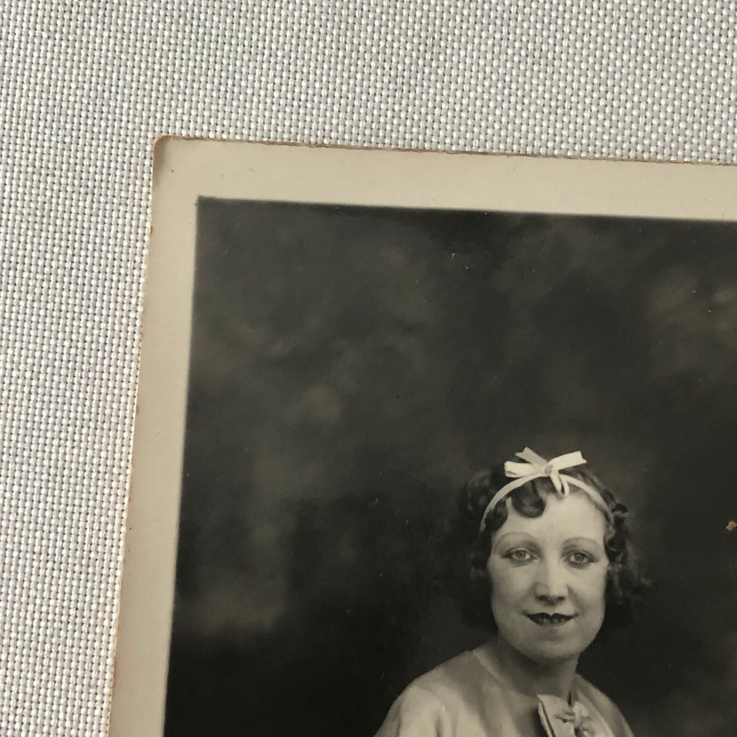 Circus Performers in Costume with Bicycle Vintage Photo Photograph Print