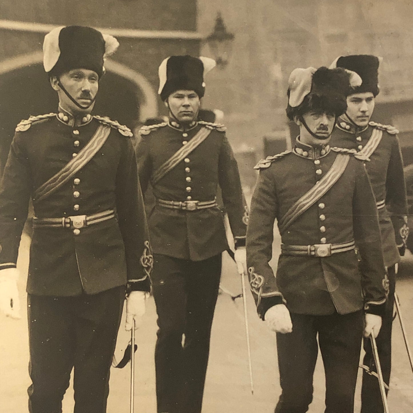 Press Photo Photograph Prince of Wales London Guards 1933 Keystone Photo