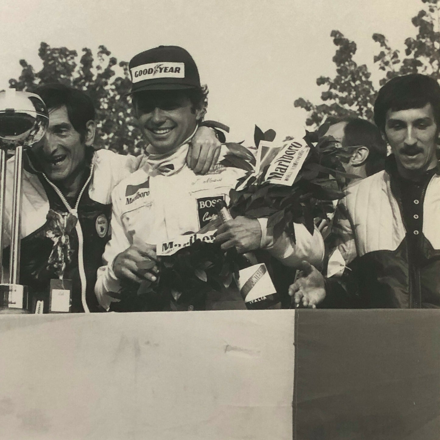 Vintage Racing Photo Photograph 1976 1000KM Monza Racing Drivers Win 