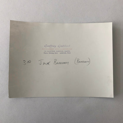 Vintage Car Racing Photo Photograph - Jack Brabham Grand Prix 