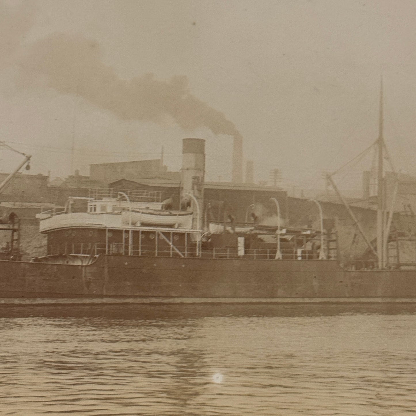 Vintage Ship Boat Photo Photograph Print Farmand