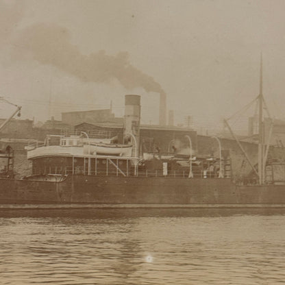 Vintage Ship Boat Photo Photograph Print Farmand