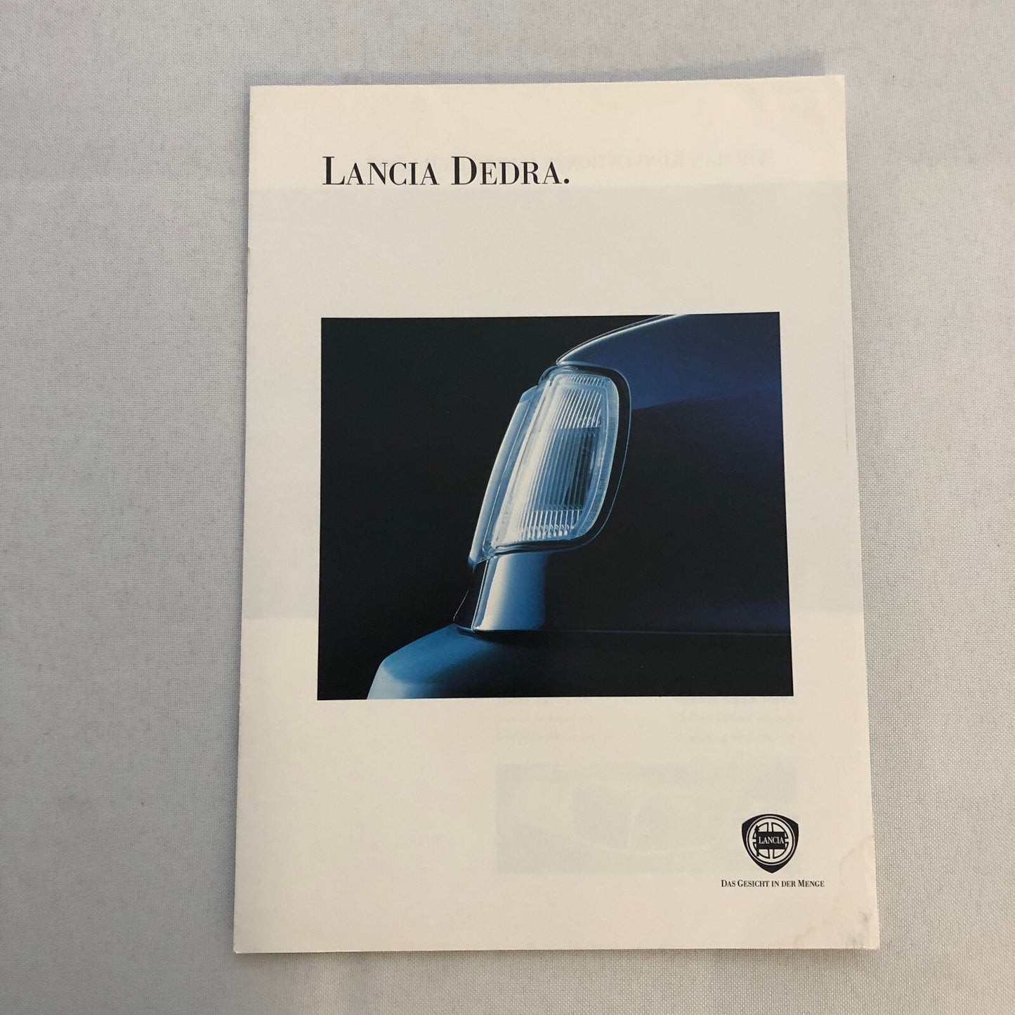 Lancia Dedra Sales Brochure Catalog Dedra HF