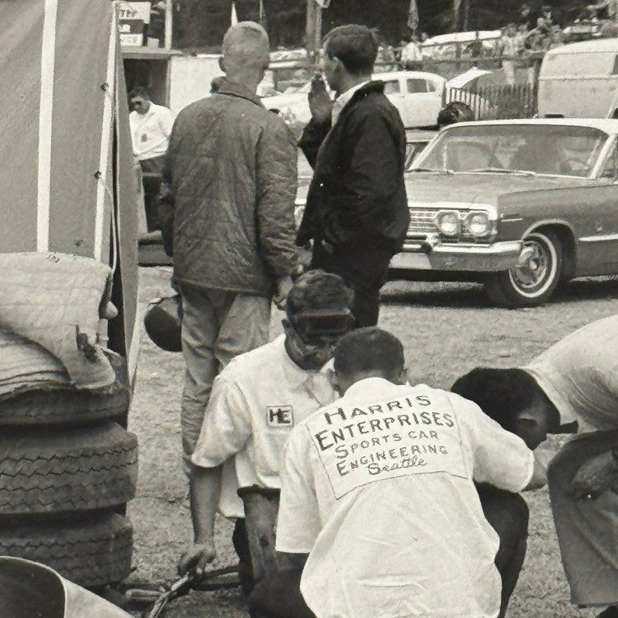 Vintage Racing Photograph Troutman Barnes Special Car Motorsport Modern Print