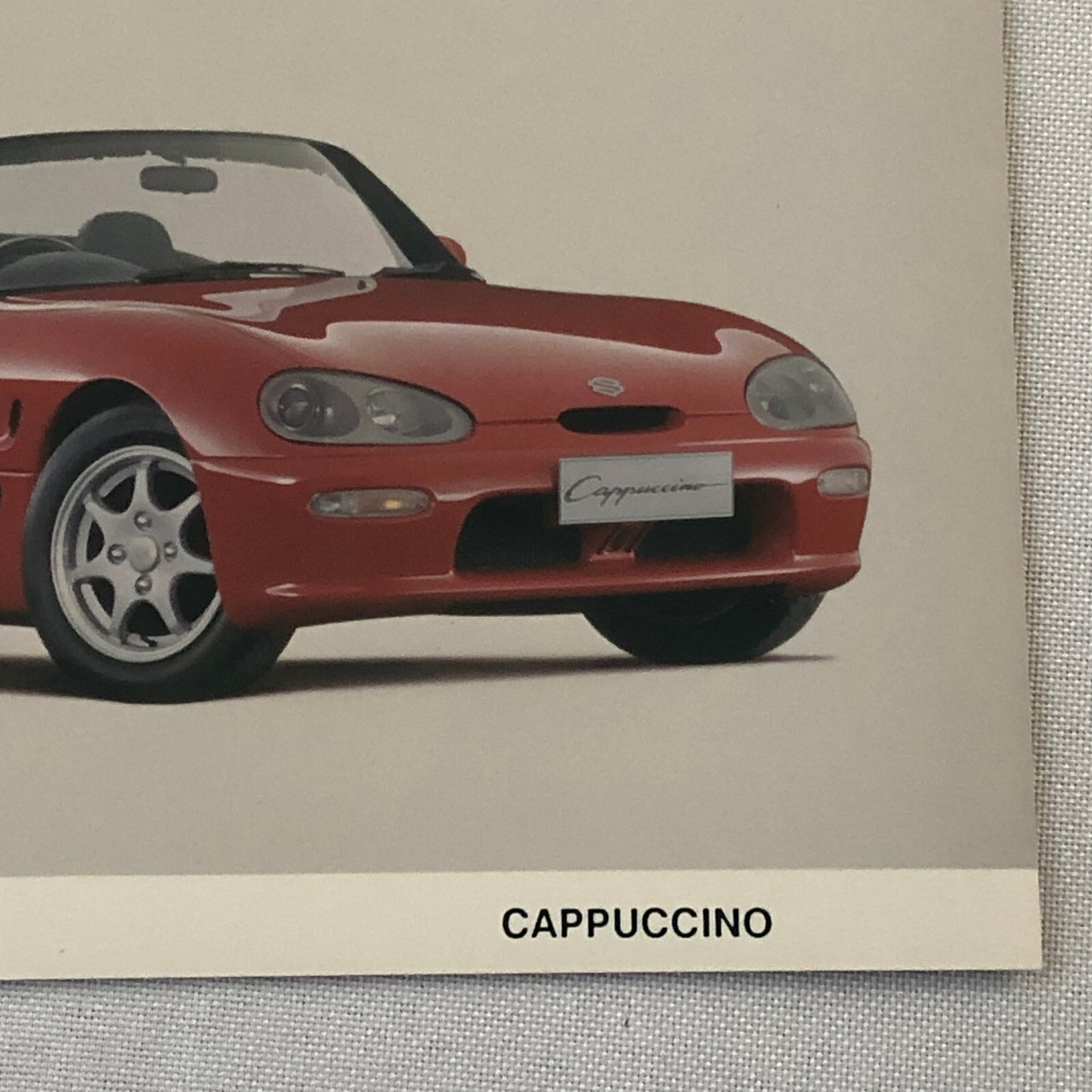 Suzuki Capuccino Car Factory Press Photo Photograph France