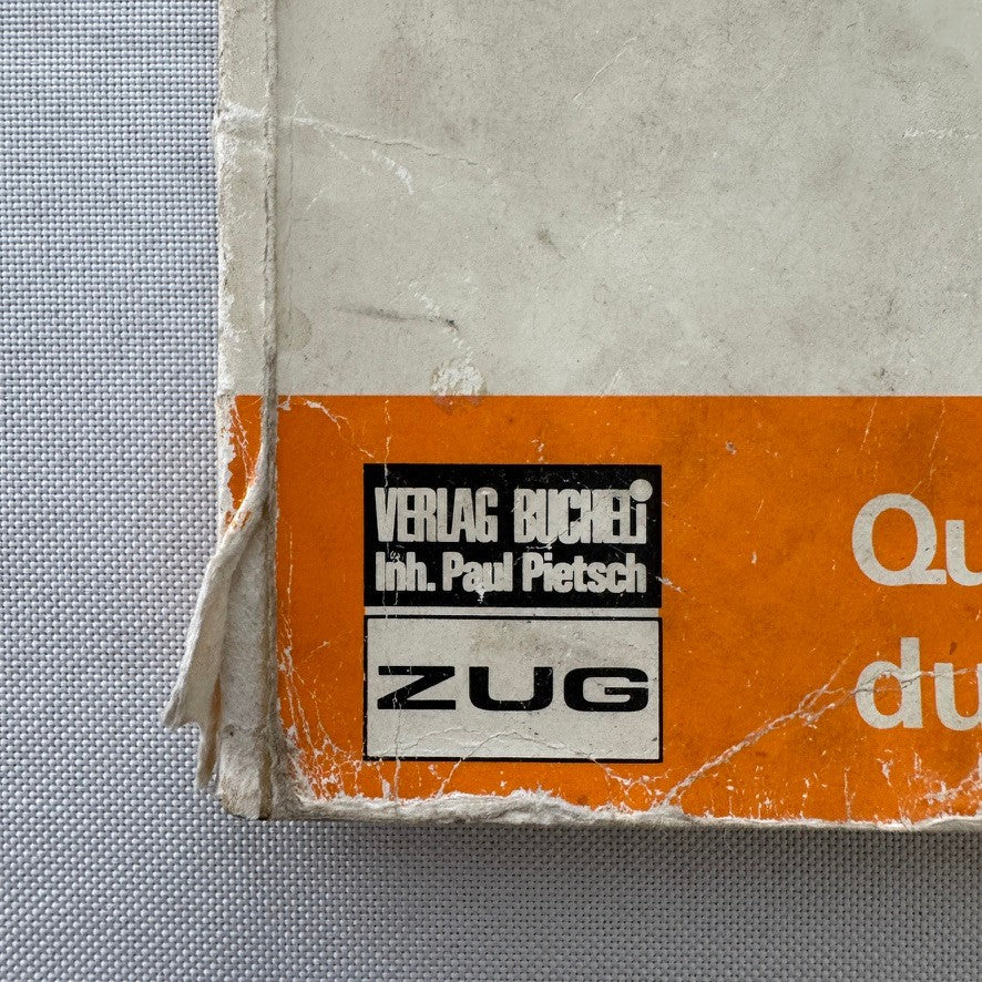 Vintage Yamaha XT550 Motorcycle Bike Repair Manual Book XT 550 GERMAN