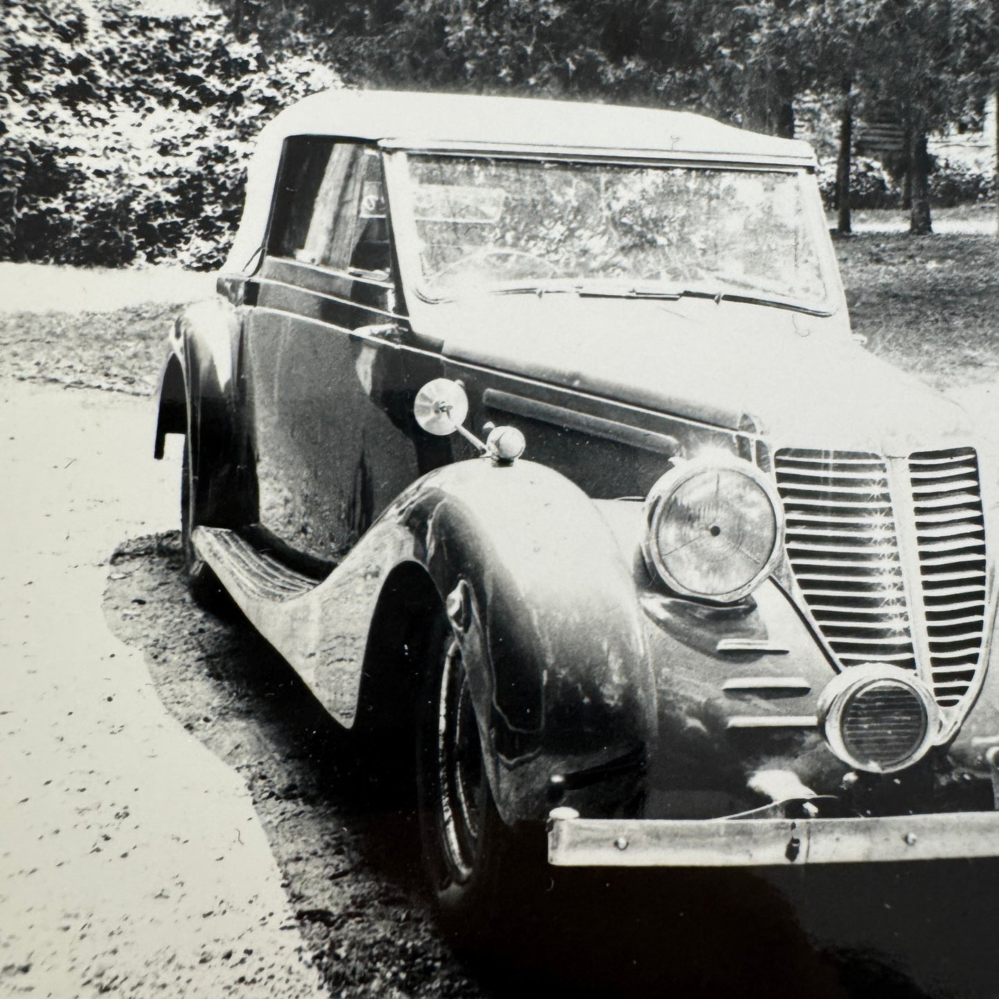 1939 Raymond Mays Car Photo Automobile Photograph Vintage