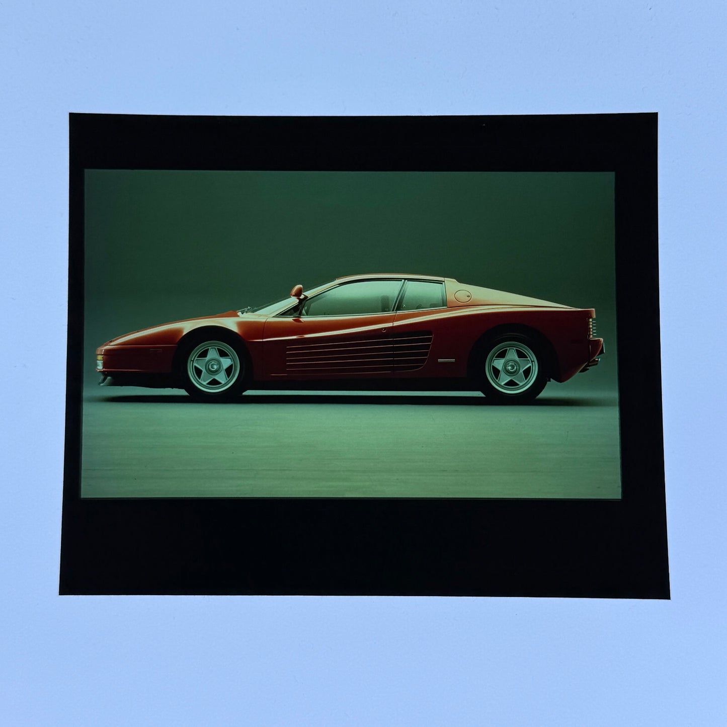 Ferrari 512TR 512 TR Testarossa Film Photo Image