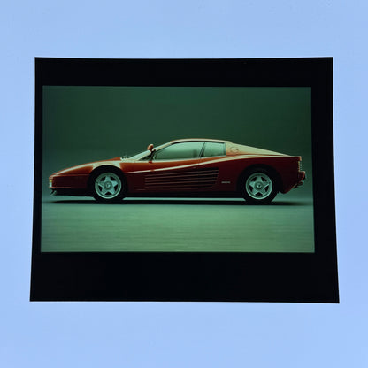 Ferrari 512TR 512 TR Testarossa Film Photo Image