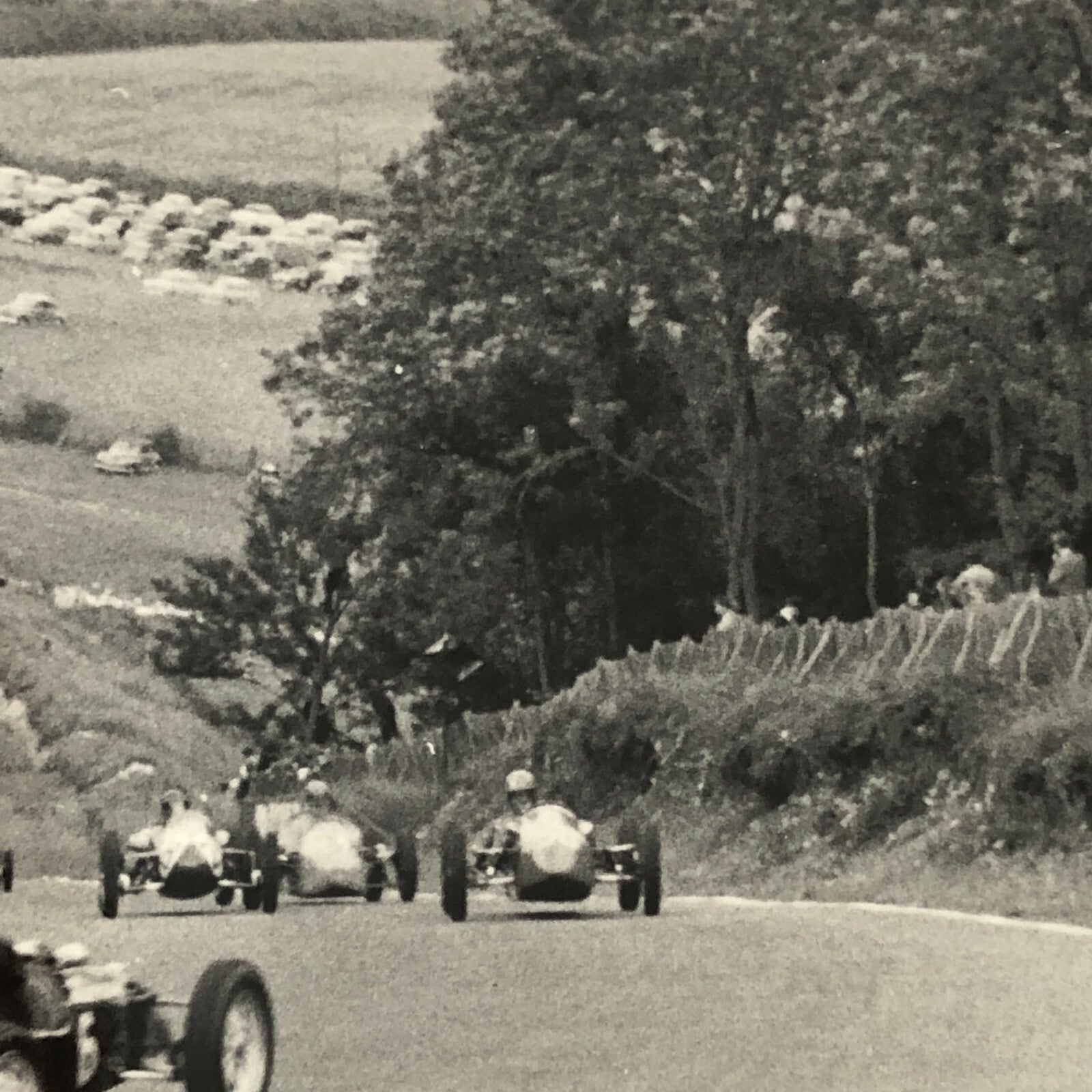 Vintage Racing Car Photo Photograph Print  Motorsport Race