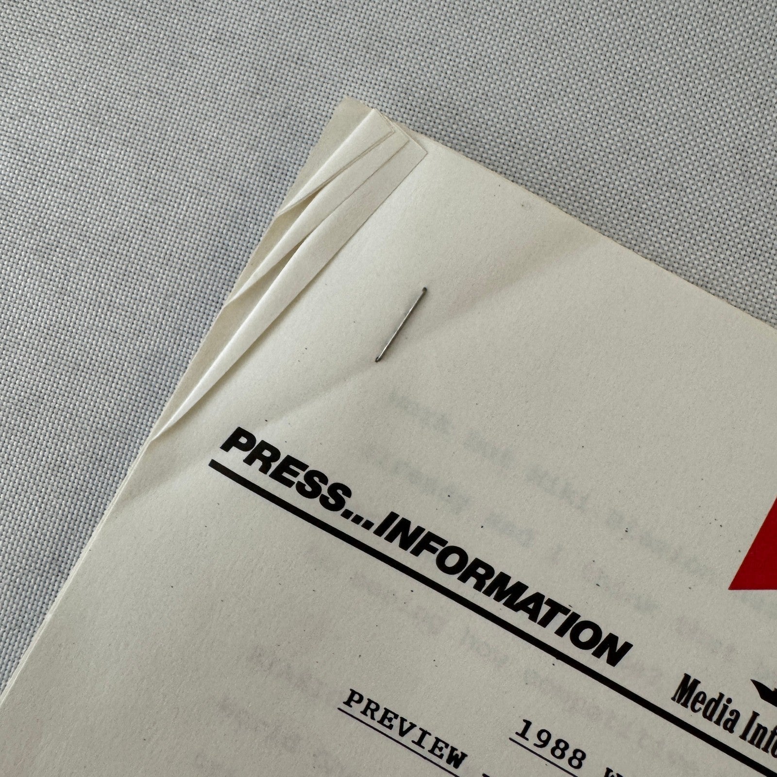 1988 Marlboro Rally Racing World Championship Press Kit Mazda Lancia Toyota