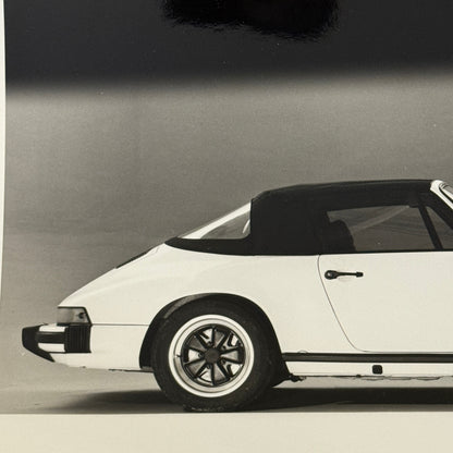 Porsche 911 SC Cabriolet Convertible Car Factory Press Photo Photograph