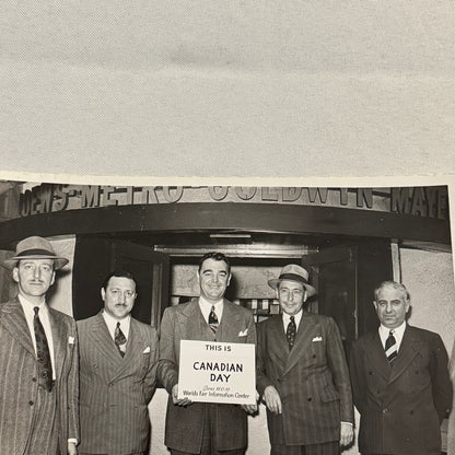 Metro Goldwyn Meyer MGM Film Executives Photo Photograph Vintage