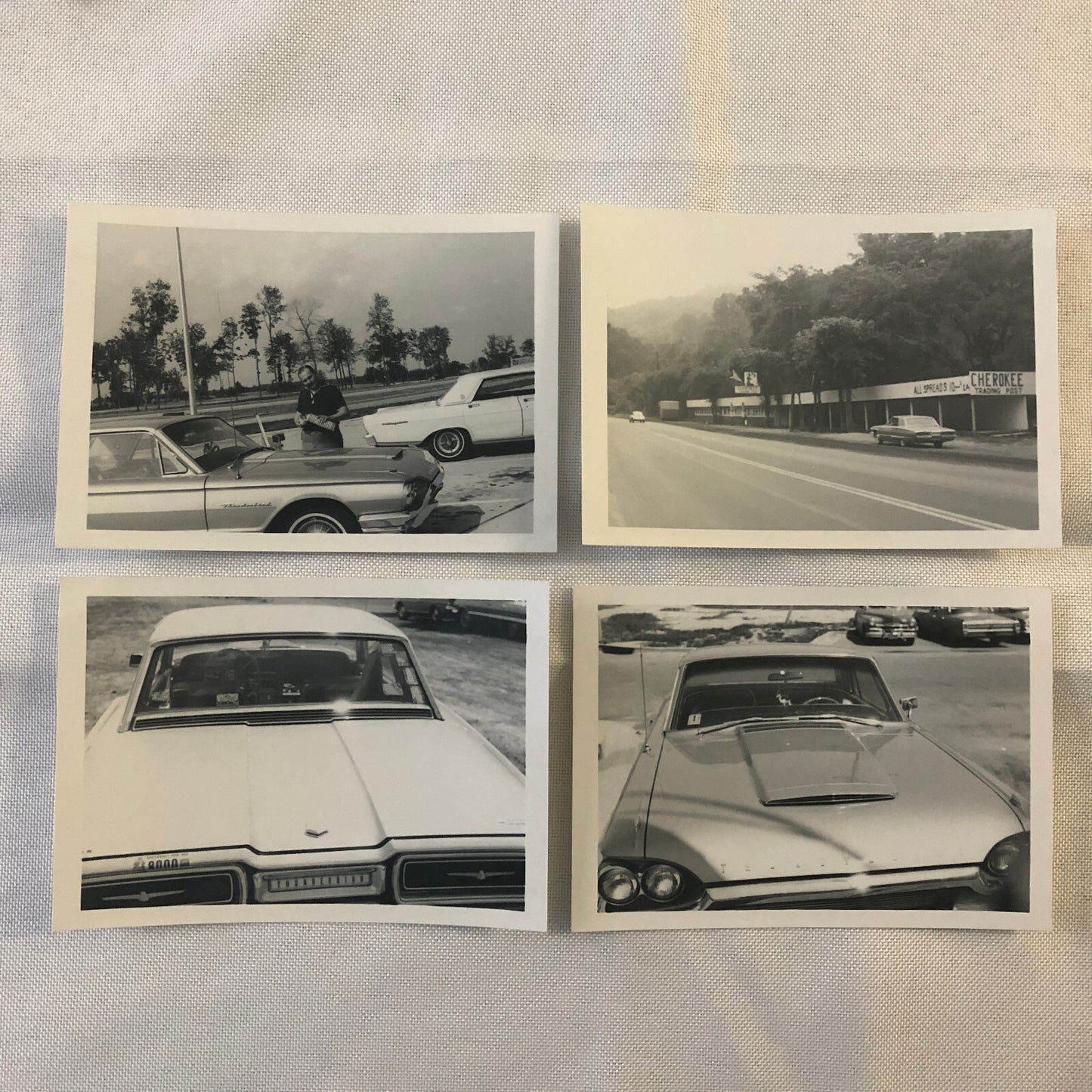 Vintage Ford Thunderbird Car Automobile Photo Photograph Lot of 15