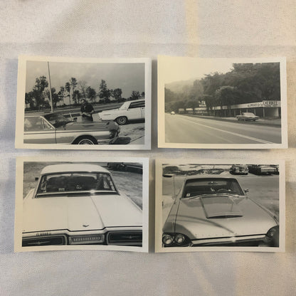 Vintage Ford Thunderbird Car Automobile Photo Photograph Lot of 15