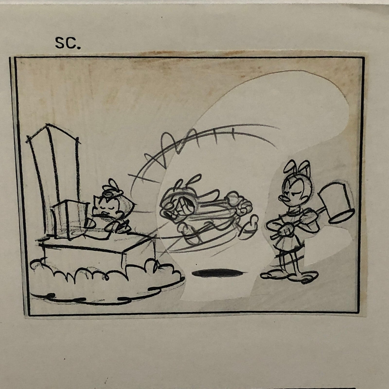 ANIMANIACS Animation Storyboard Illustration Drawing Sketch Art Story Board