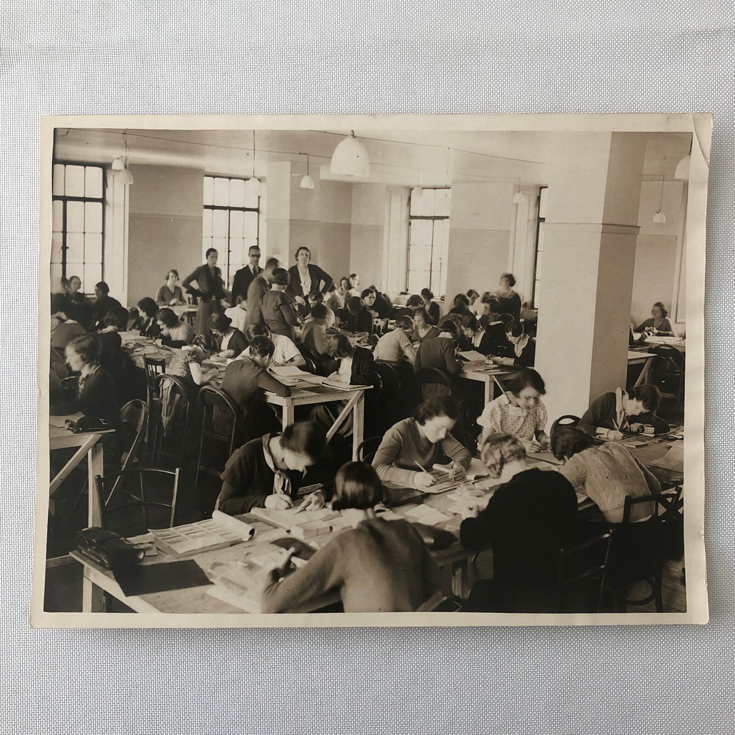 Vintage Press Photo Photograph 1933 London News Agency LNA Duke of Atholl Fund