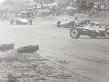 2 Vintage Formula V Racing in Israel Photo Photograph Lot - Revue Automobile
