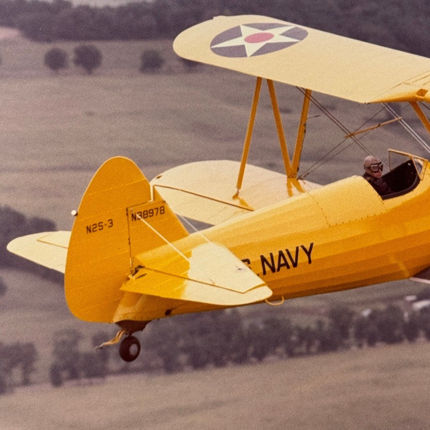 Vintage US Navy Aircraft Airshow Photo Large Format Aviation Photograph Military