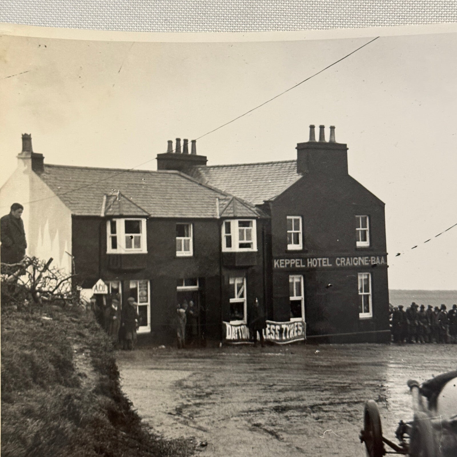 1922 Tourist Trophy TT Race Racing Photo Photograph Vintage WD Hawkes Bentley