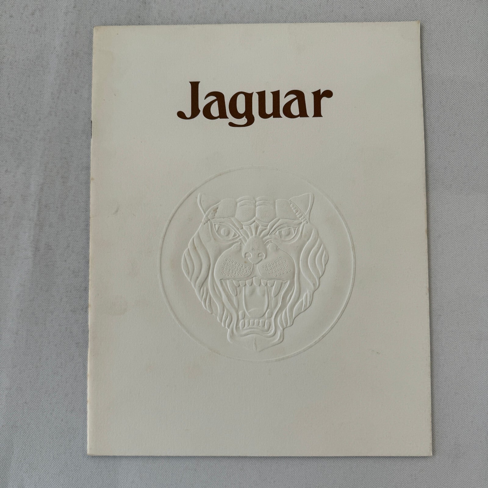 Jaguar XJ6 and XJ12 Car Sales Brochure Catalog Advertising 1978